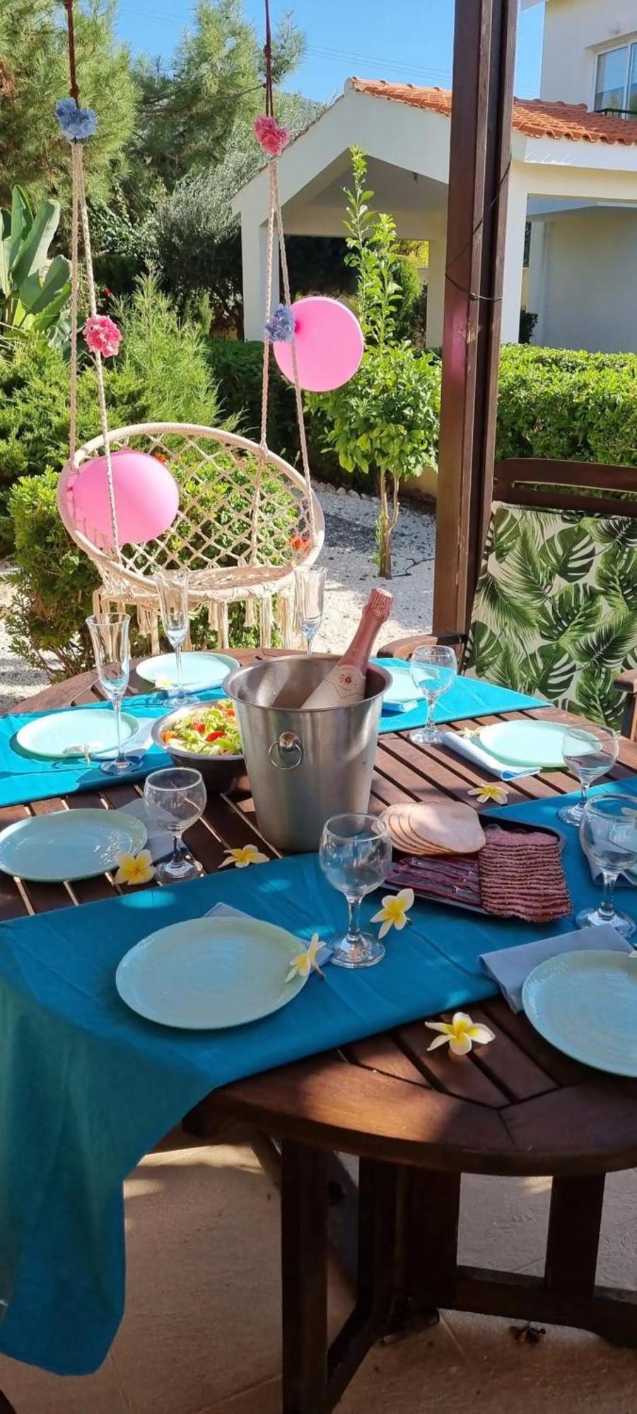 Fab Sea And Mountain View Villa, Walking Distance From The Sandy Beach Yialia Eksteriør bilde